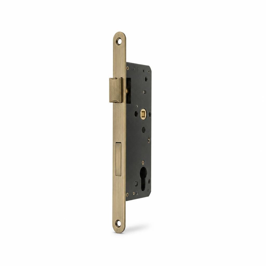 AMAN 8241AB NARROW STILE MORTISE LOCK