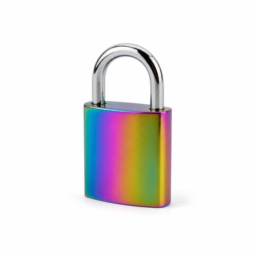 NAVOTO 32MM RAINBOW PADLOCK