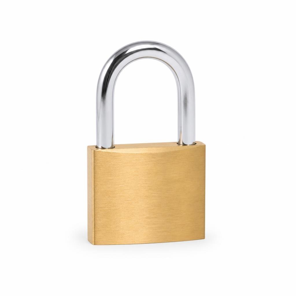 ST.GUCHI PL300 50MM3 D-SHACKLE PADLOCK