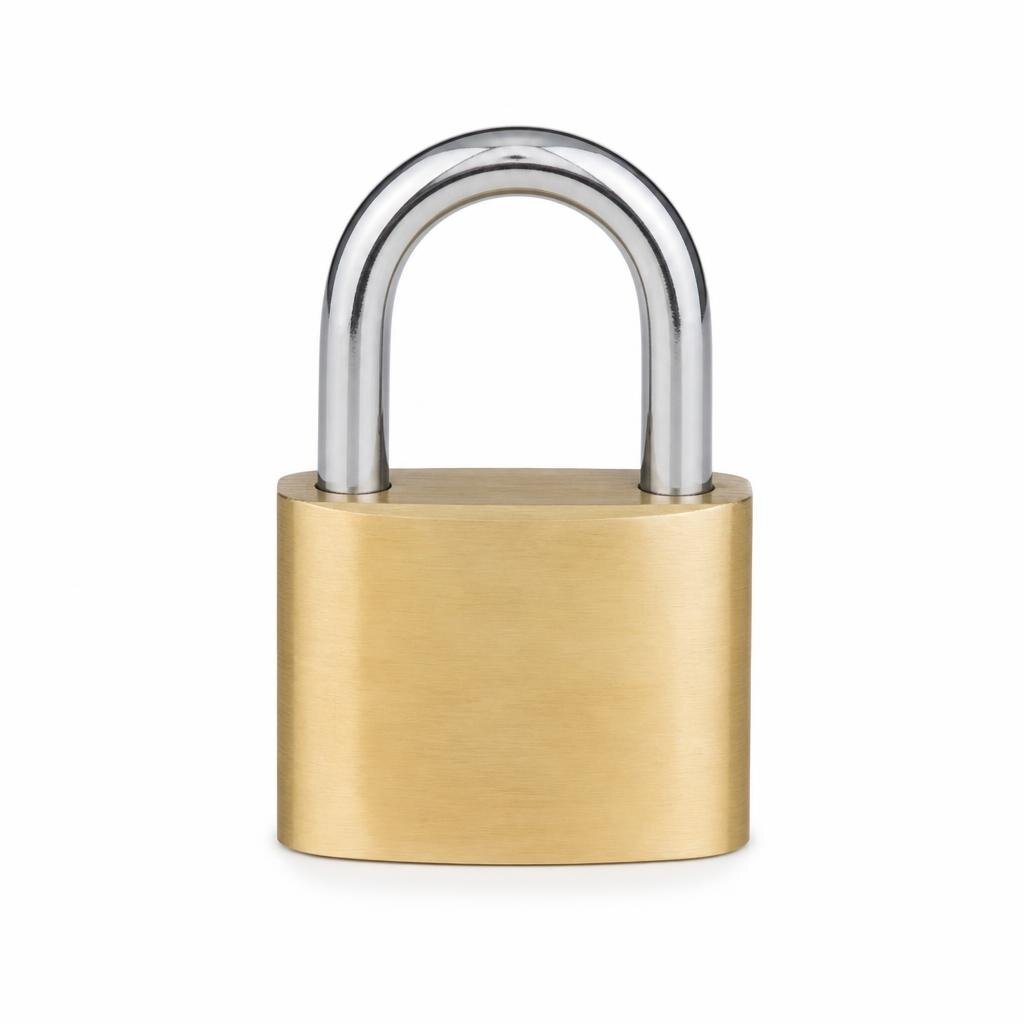ST.GUCHI PL300 50MM5 D-SHACKLE PADLOCK