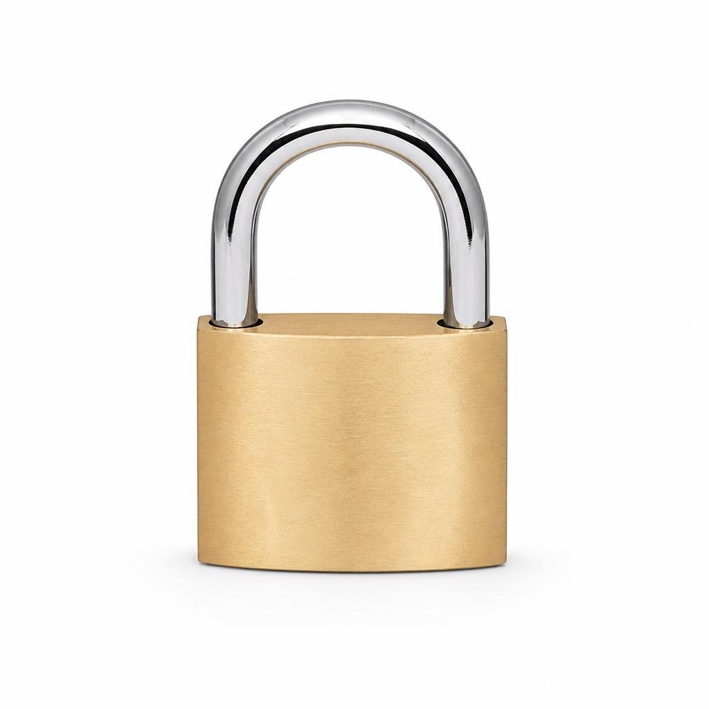 ST.GUCHI PL200 50MM D-SHACKLE PADLOCK