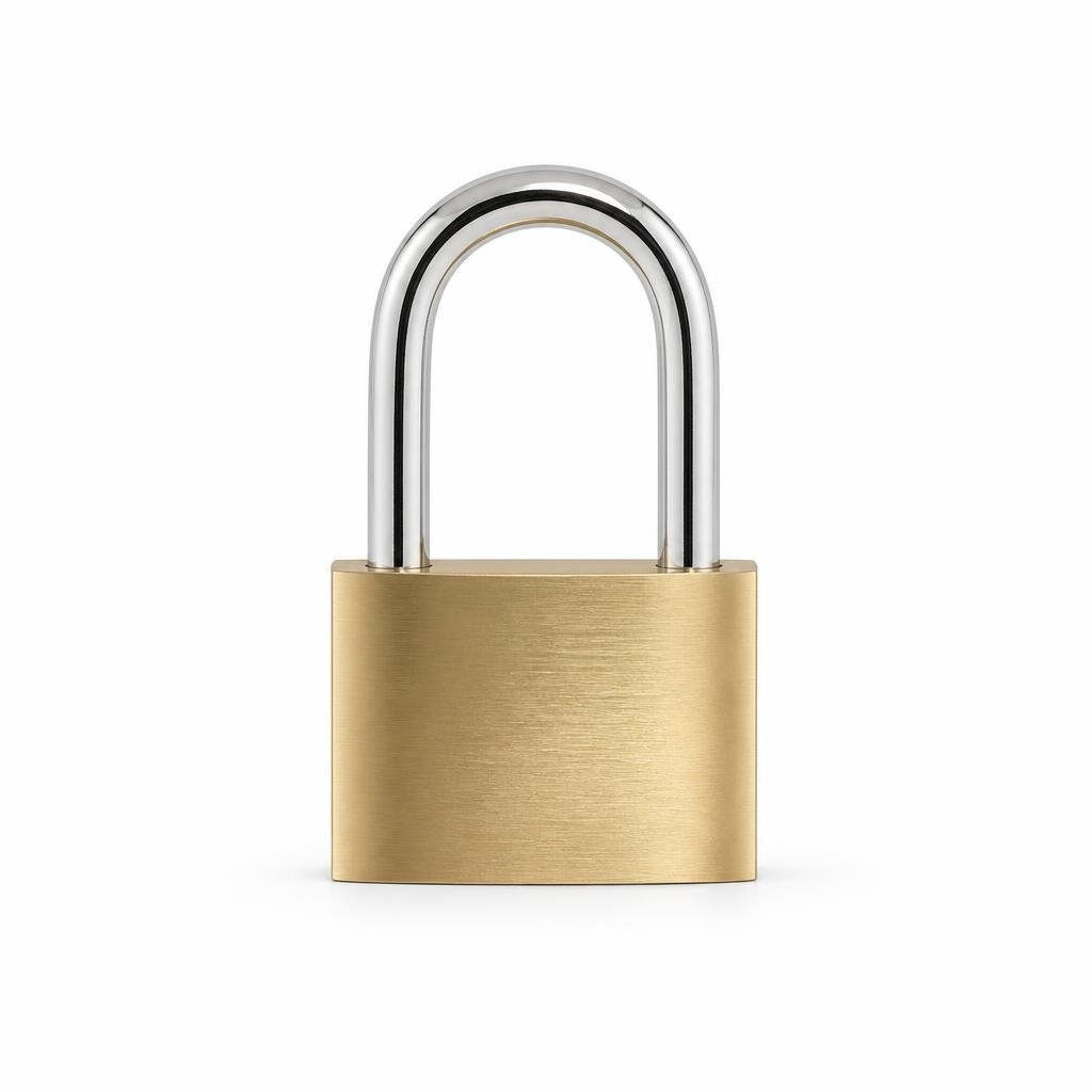 ST.GUCHI PL200 50MM2 D-SHACKLE PADLOCK