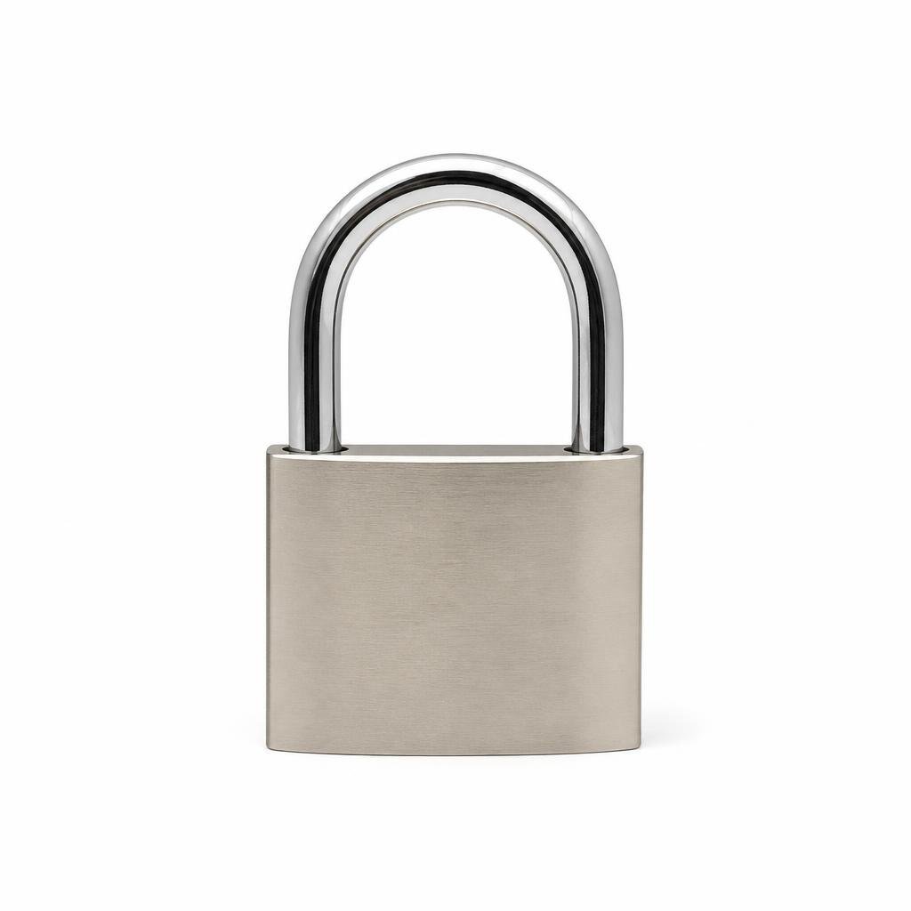 ST.GUCHI PL200 50MM3 D-SHACKLE PADLOCK