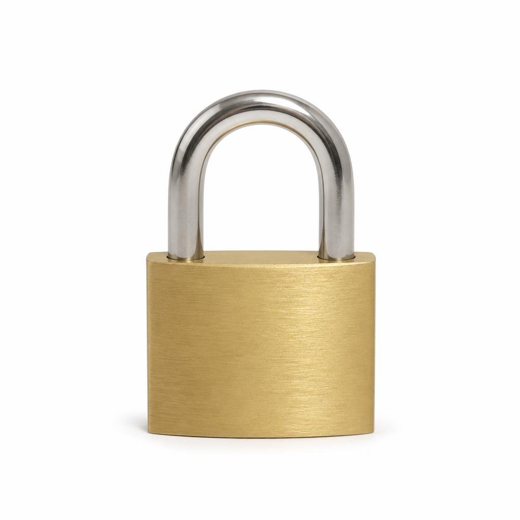 ST.GUCHI PL200 50MM4 D-SHACKLE PADLOCK