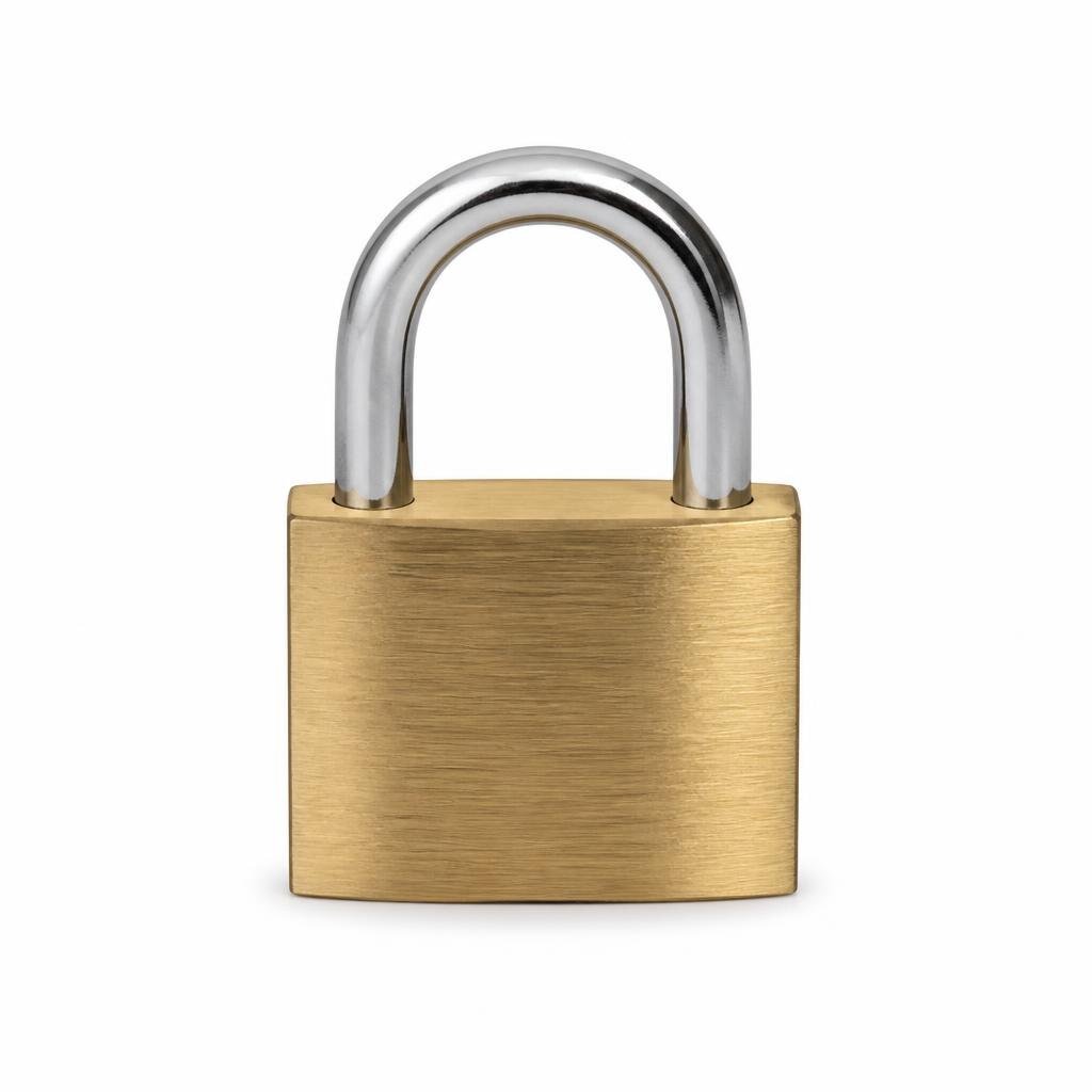 ST.GUCHI PL200 50MM5 D-SHACKLE PADLOCK