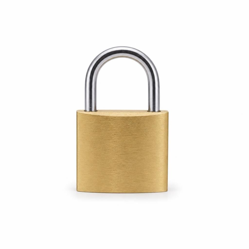 MT 264 38MM BRASS PADLOCK