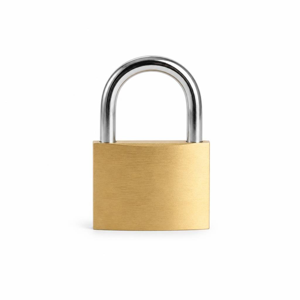 LEMEN 264 38MM BRASS PADLOCK