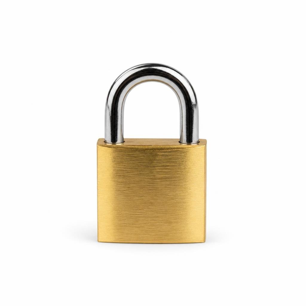 MAX 20MM3 BRASS PADLOCK