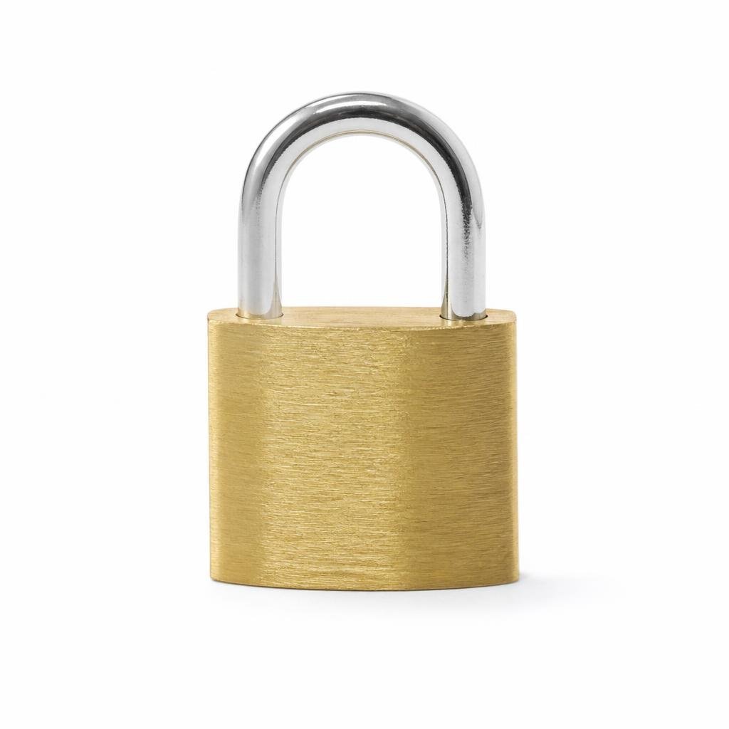 MAX 20MM5 BRASS PADLOCK