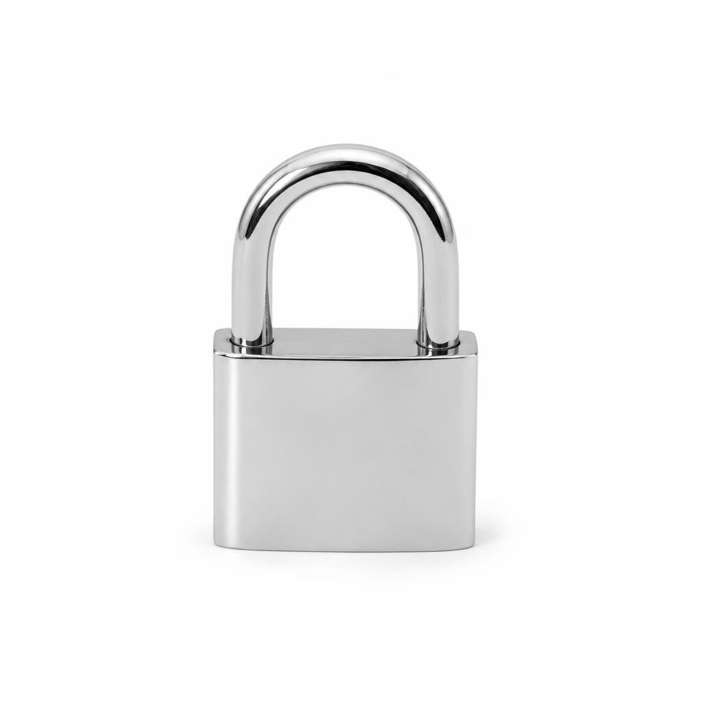 BRAVO 403 K/A CHROMED PADLOCK