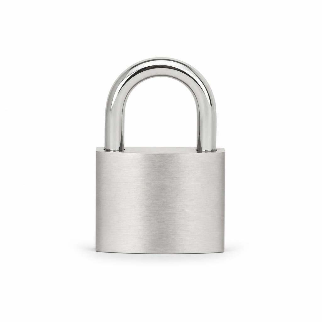 MULING 50MM 304 S/STEEL PADLOCK