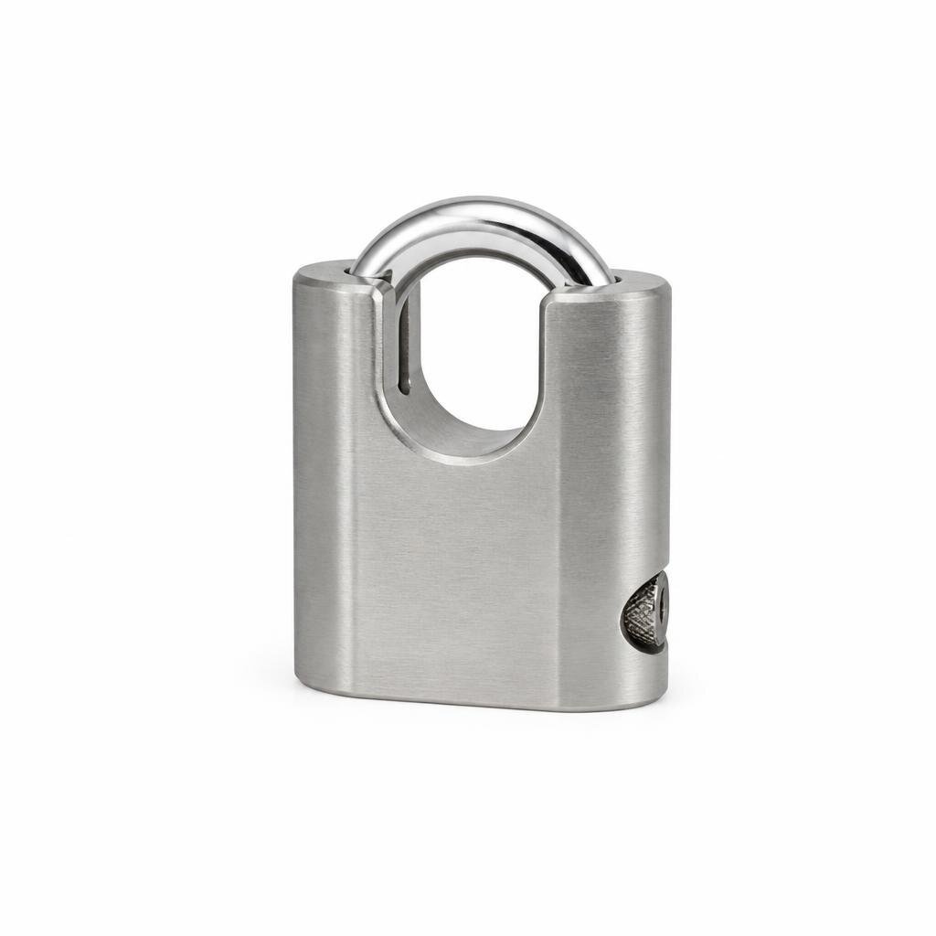 MARKSMAN #55 60MM D ARMOURED PADLOCK