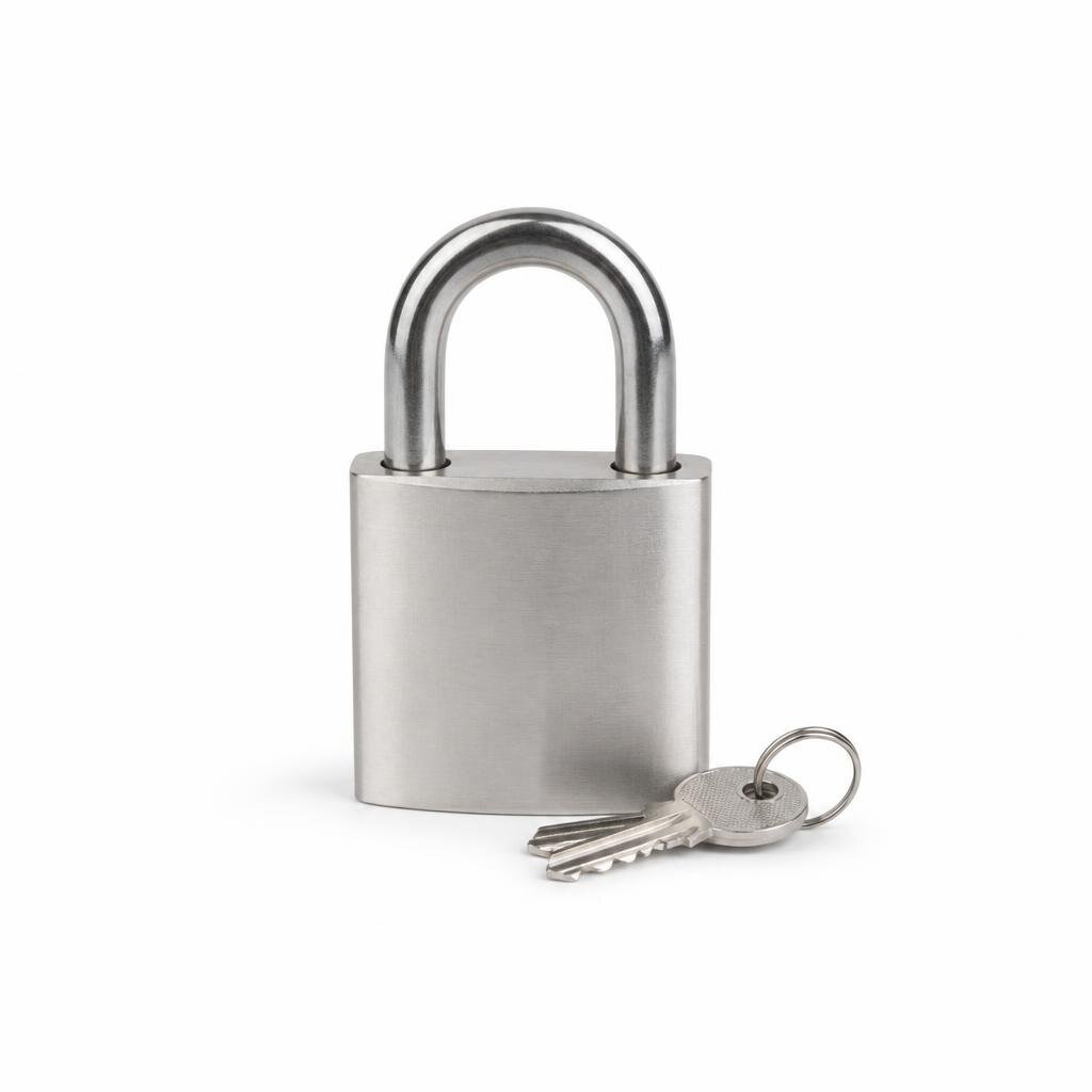 NIETZ BUICK 504 PADLOCK S/STEEL KEY ALIKE