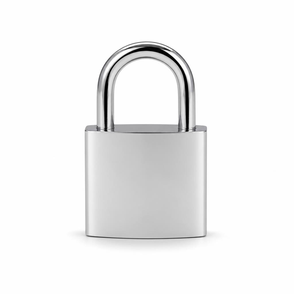 CELONI 505 CHROME PADLOCK