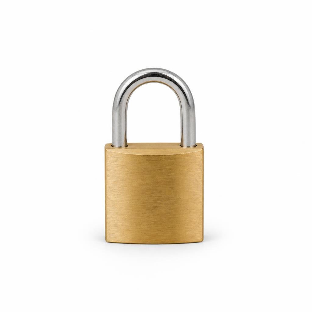 GUSUN 261 20MM BRASS PADLOCK