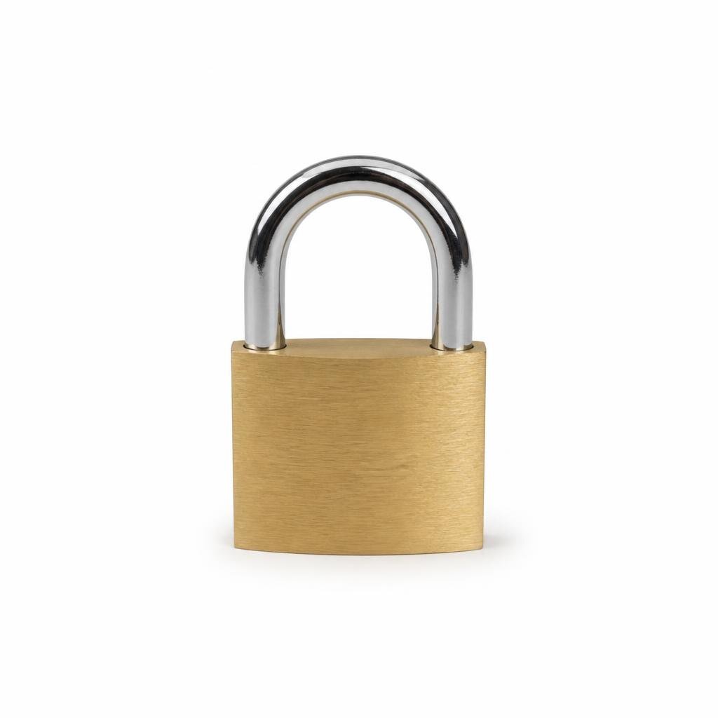 GUSUN 262 25MM BRASS PADLOCK