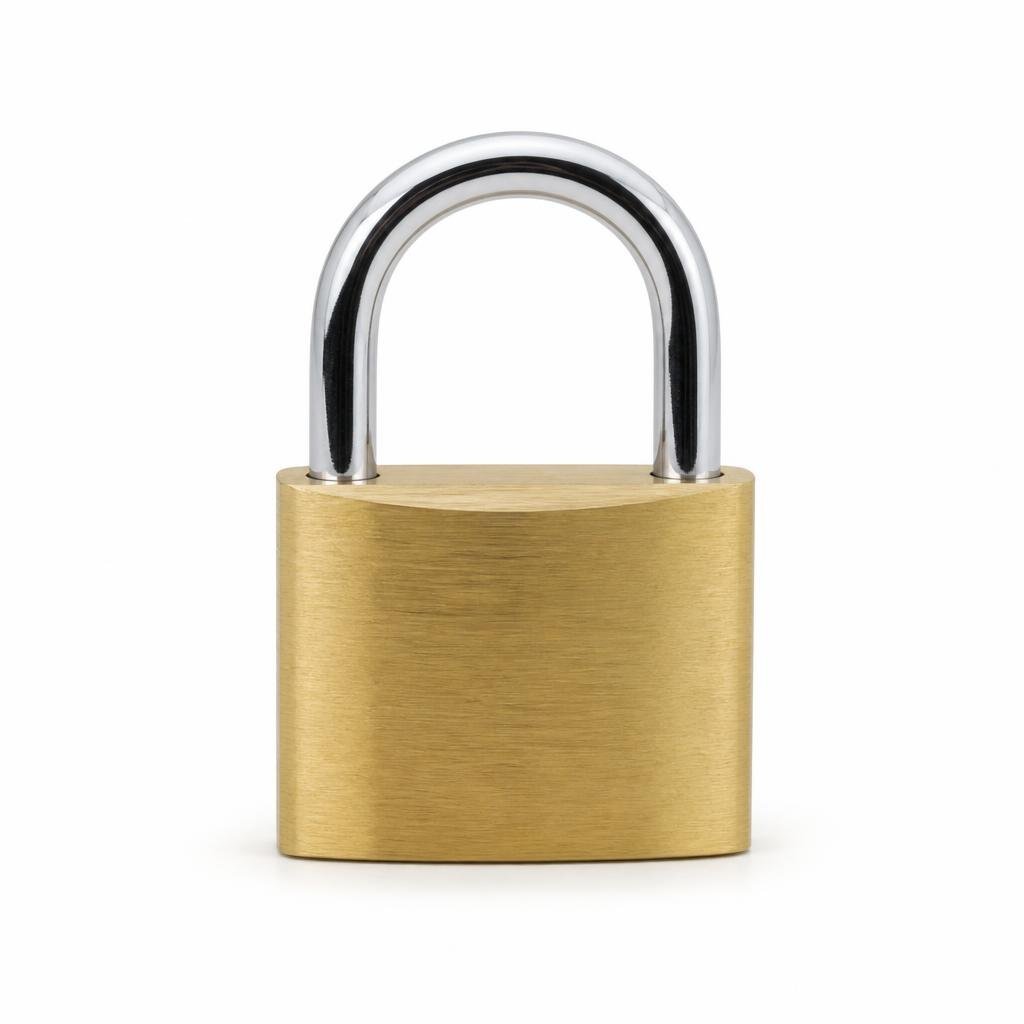 GUSUN 265 50MM BRASS PADLOCK