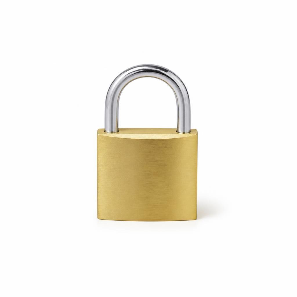 GUSUN 266 63MM BRASS PADLOCK
