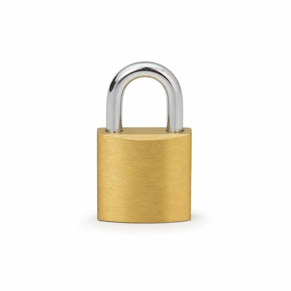 YALE 20MM BRASS PADLOCK - Y140