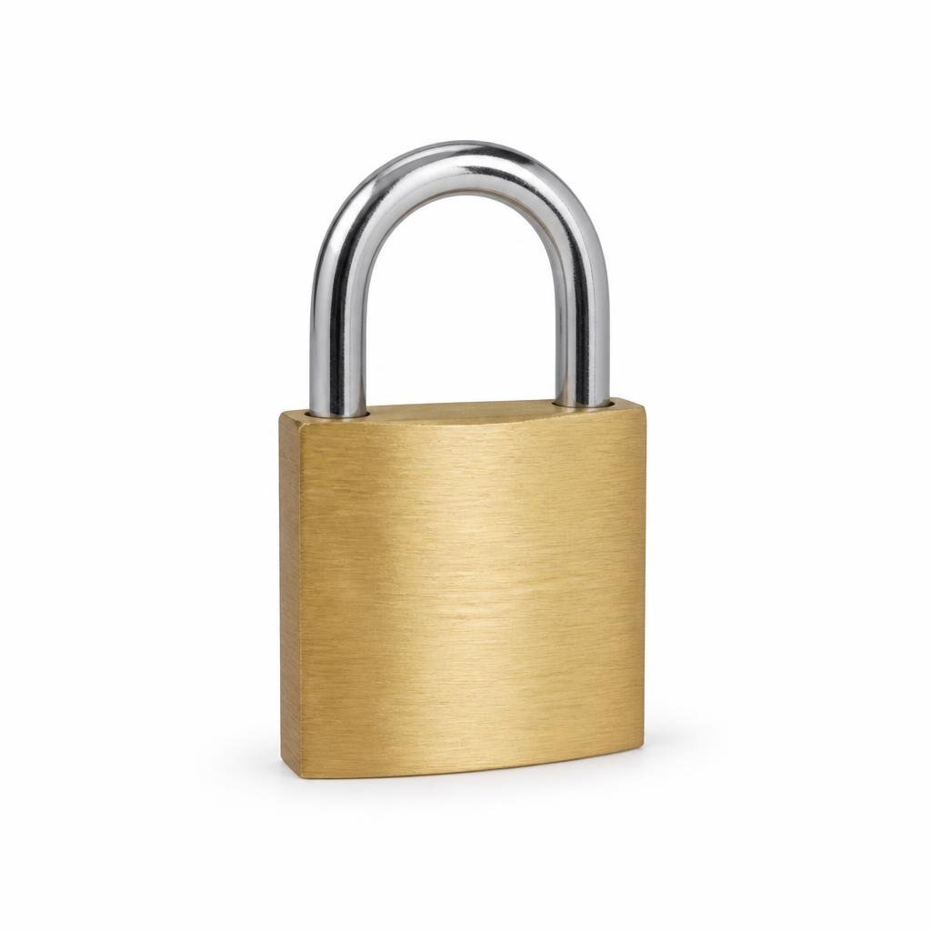 YALE 25MM BRASS PADLOCK - Y140