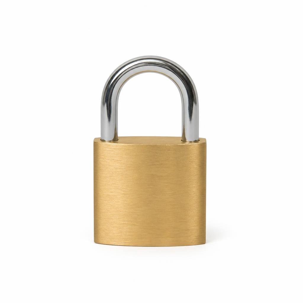 YALE 30MM BRASS PADLOCK - Y140