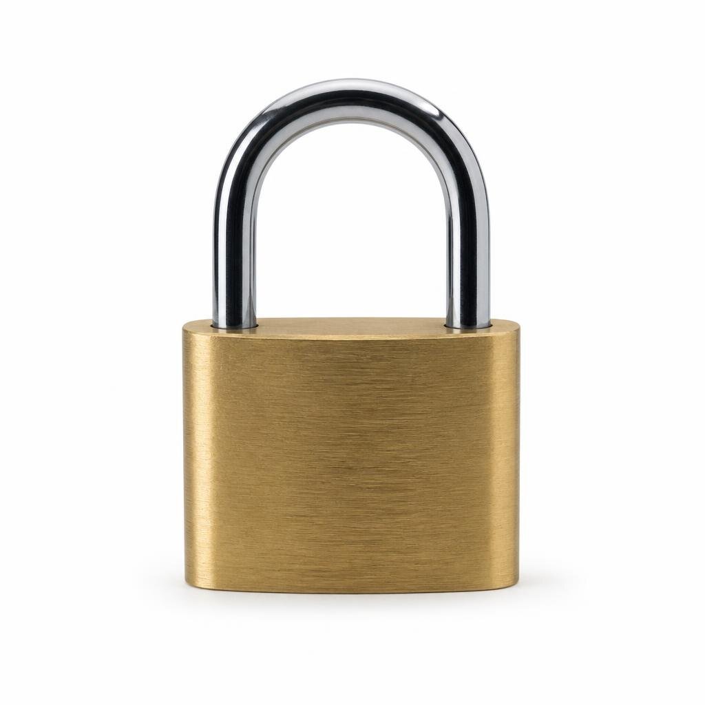 YALE 40MM BRASS PADLOCK - Y140