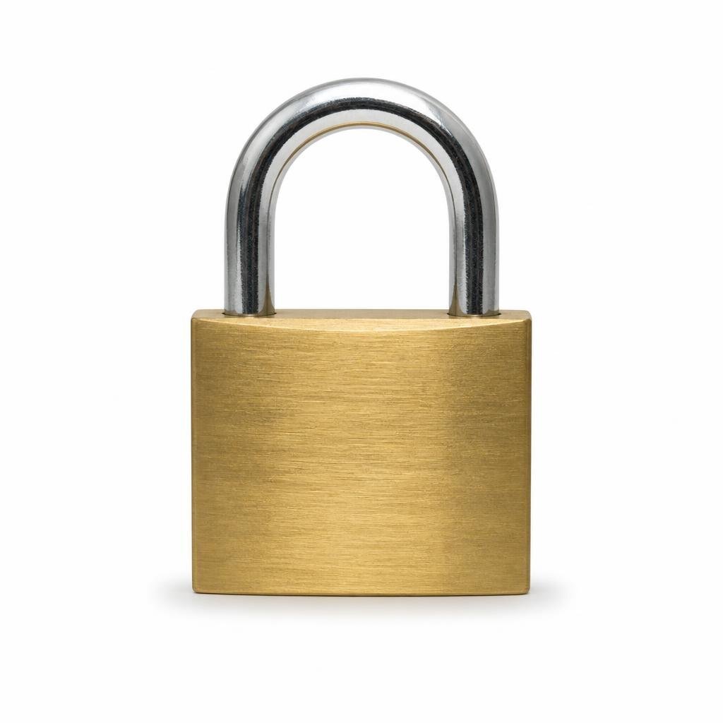 YALE 60MM BRASS PADLOCK - Y140