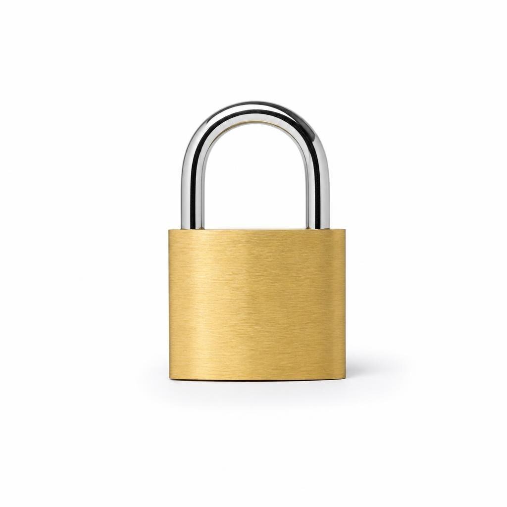 YALE 70MM BRASS PADLOCK - Y140