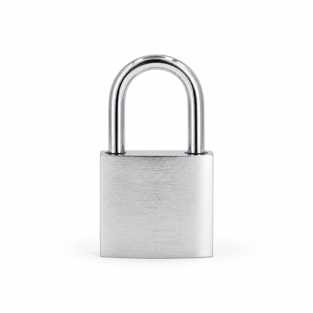 BELWAY 40MM CHROME PADLOCK