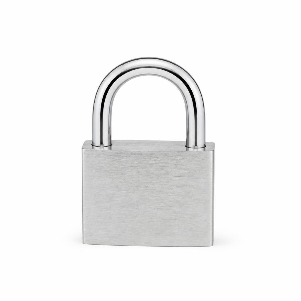 BELWAY 40MM2 CHROME PADLOCK