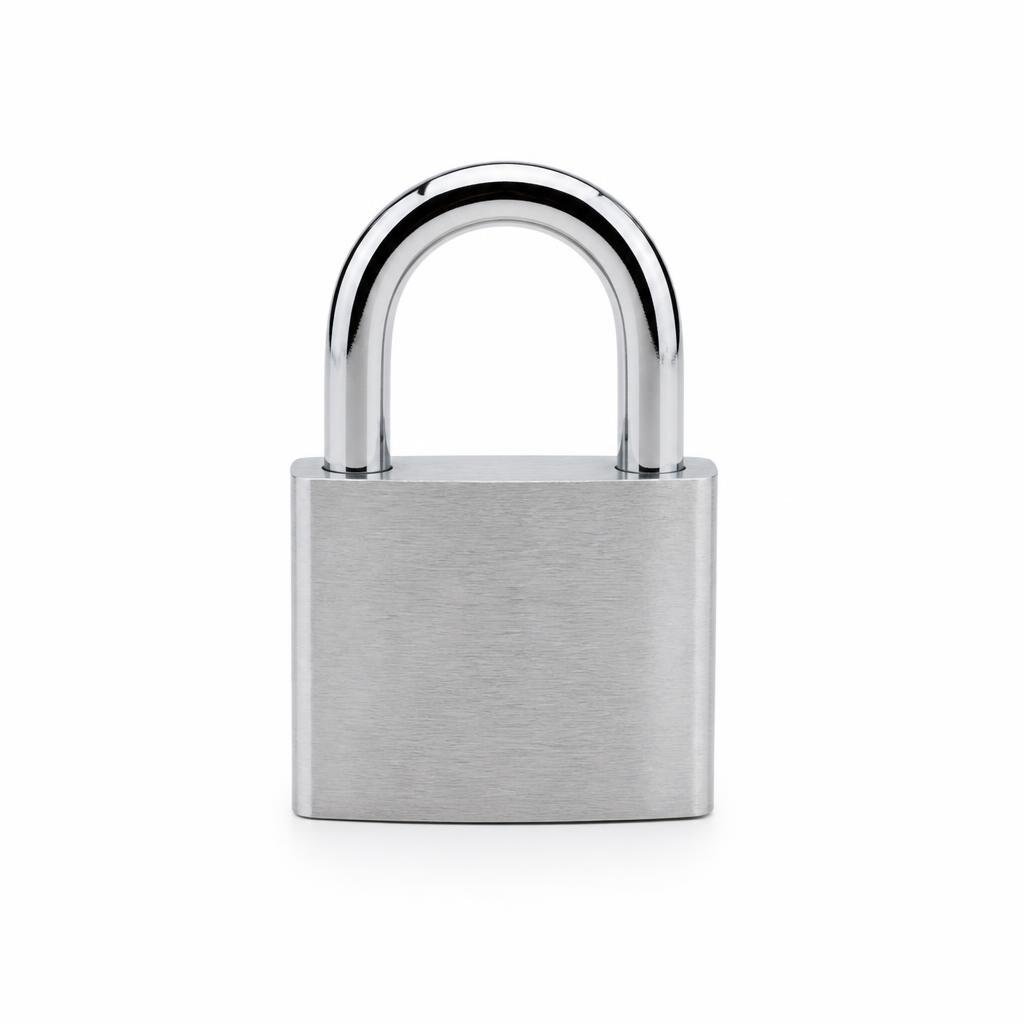 BELWAY 40MM3 CHROME PADLOCK