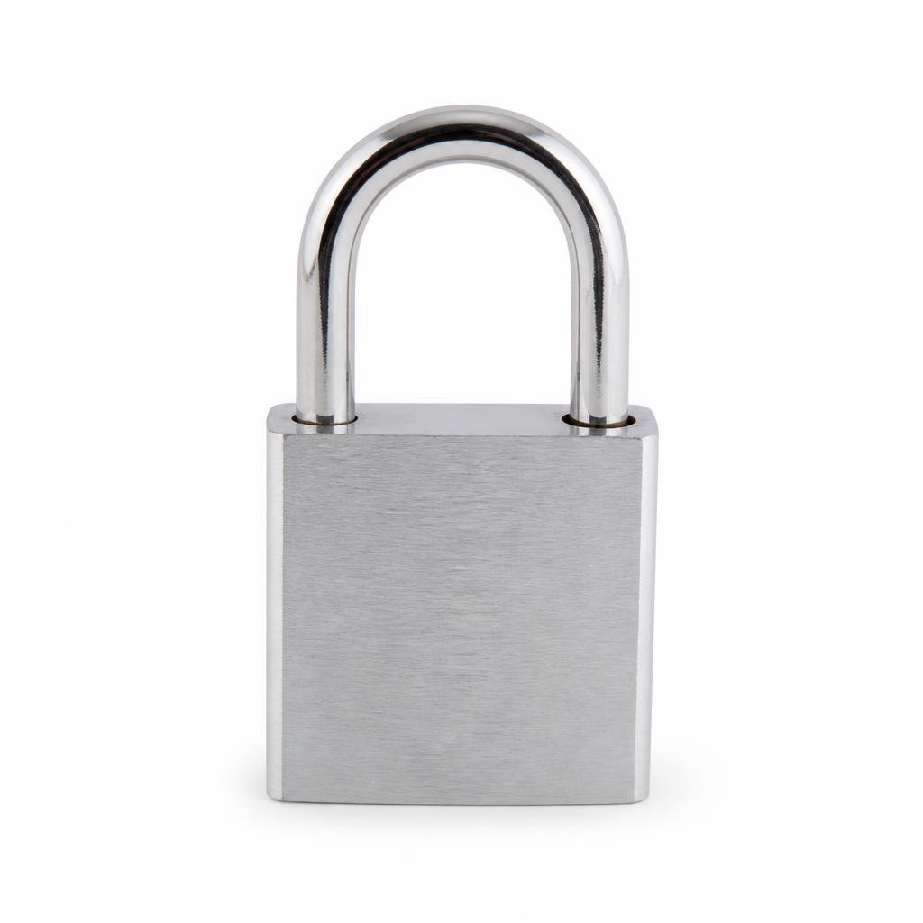 BELWAY 40MM4 CHROME PADLOCK