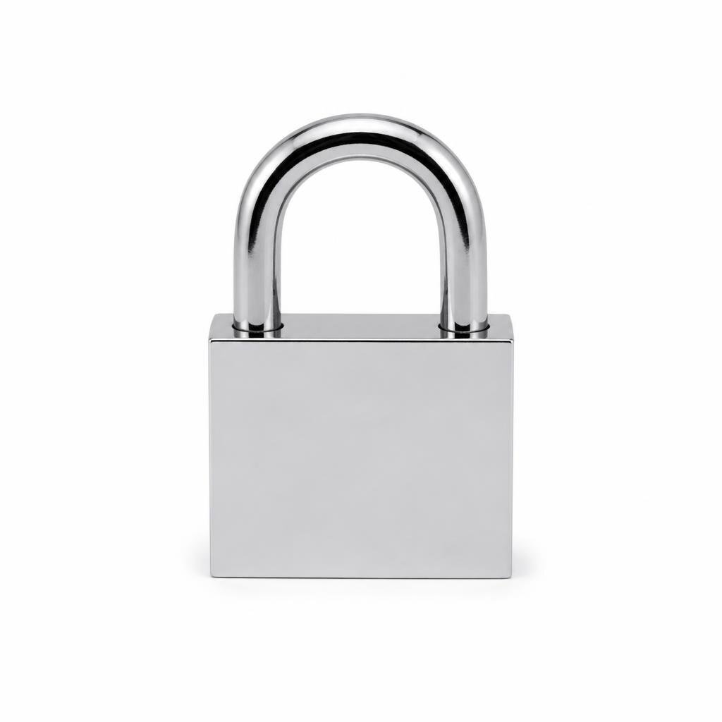 BELWAY 50MM2 CHROME PADLOCK