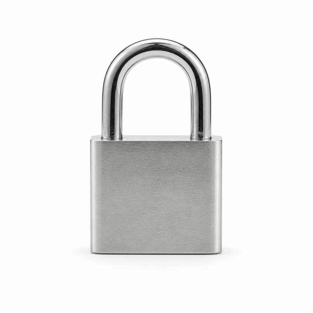BELWAY 50MM3 CHROME PADLOCK