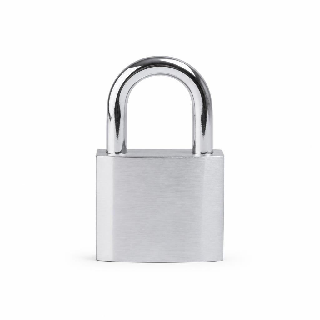 BRAVO 40H 40MM BRAVO CHROME PADLOCK