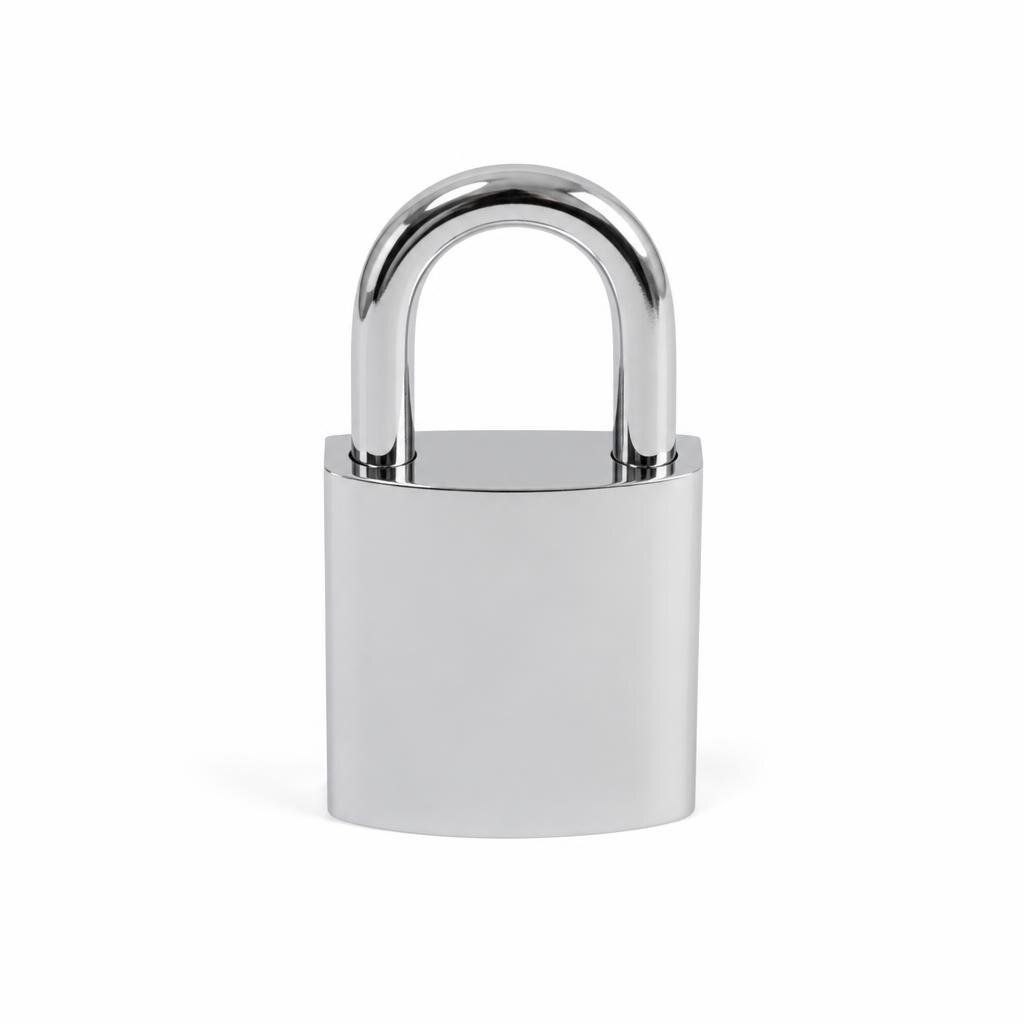 BRAVO 50H 50MM BRAVO CHROME PADLOCK