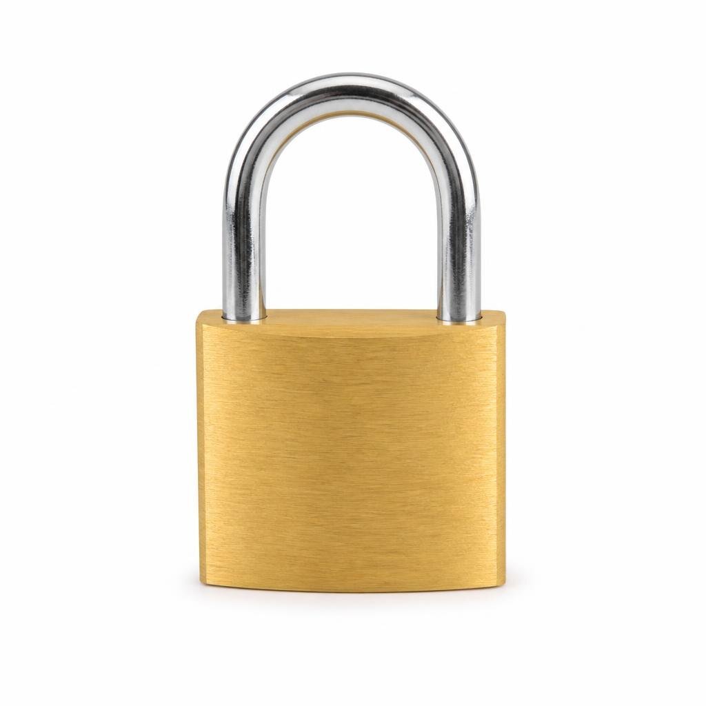 BRAVO 25MM  BRASS PADLOCK