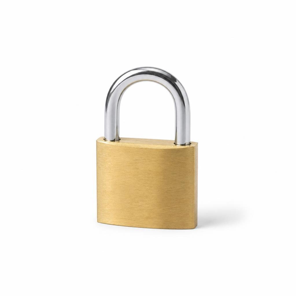 BRAVO 30MM  BRASS PADLOCK