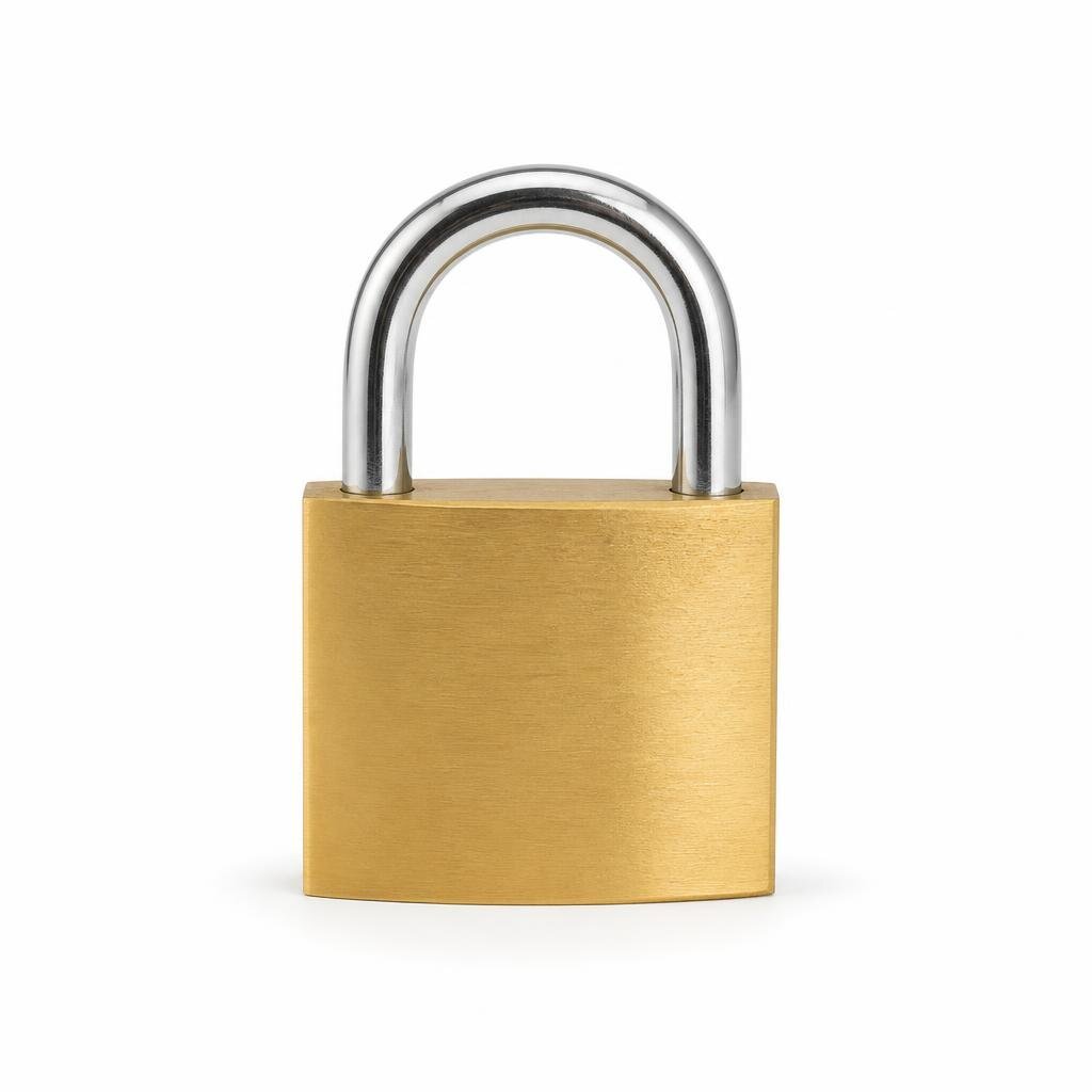 BRAVO 40MM  BRASS PADLOCK