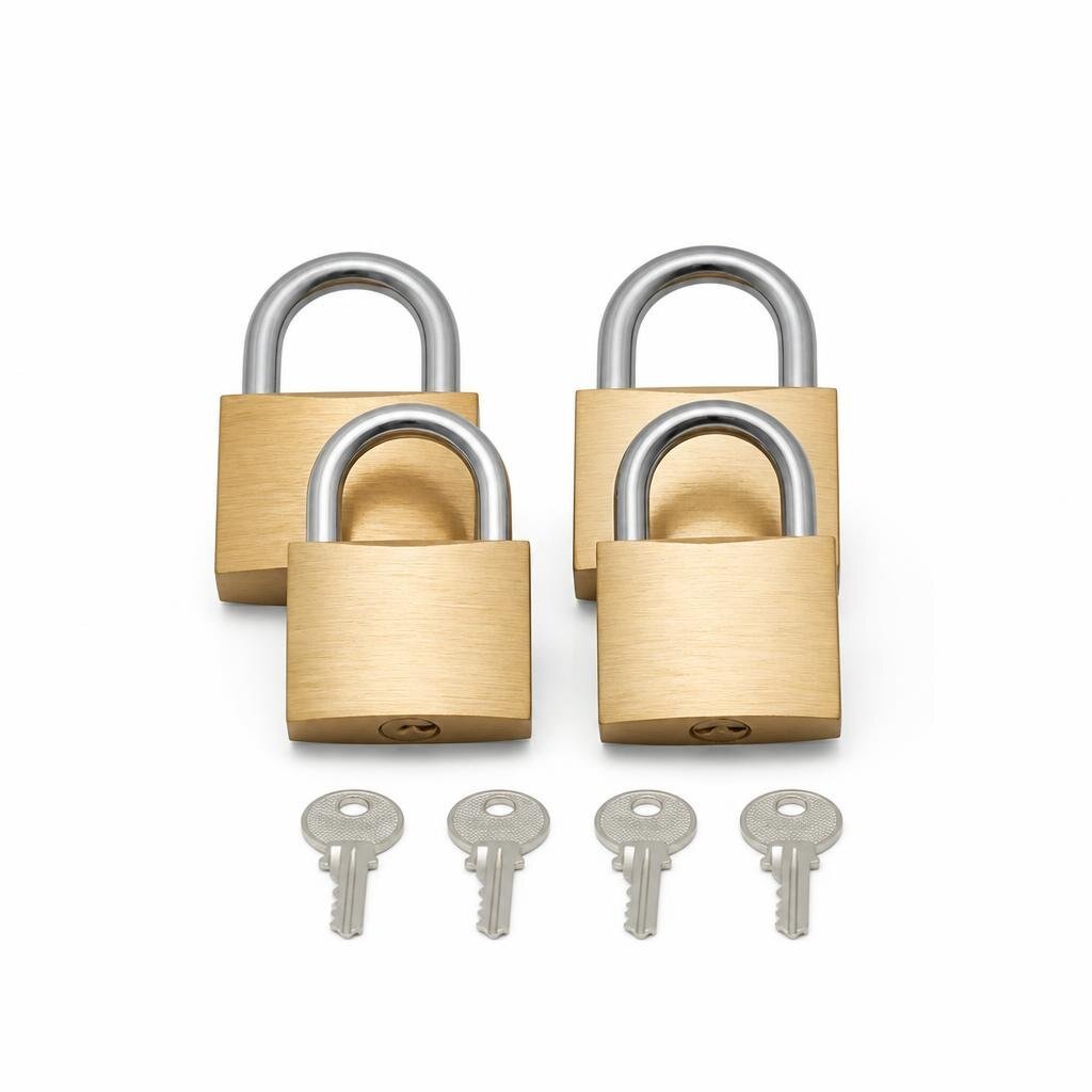 FINN FPL100 50MM4PCS PADLOCK