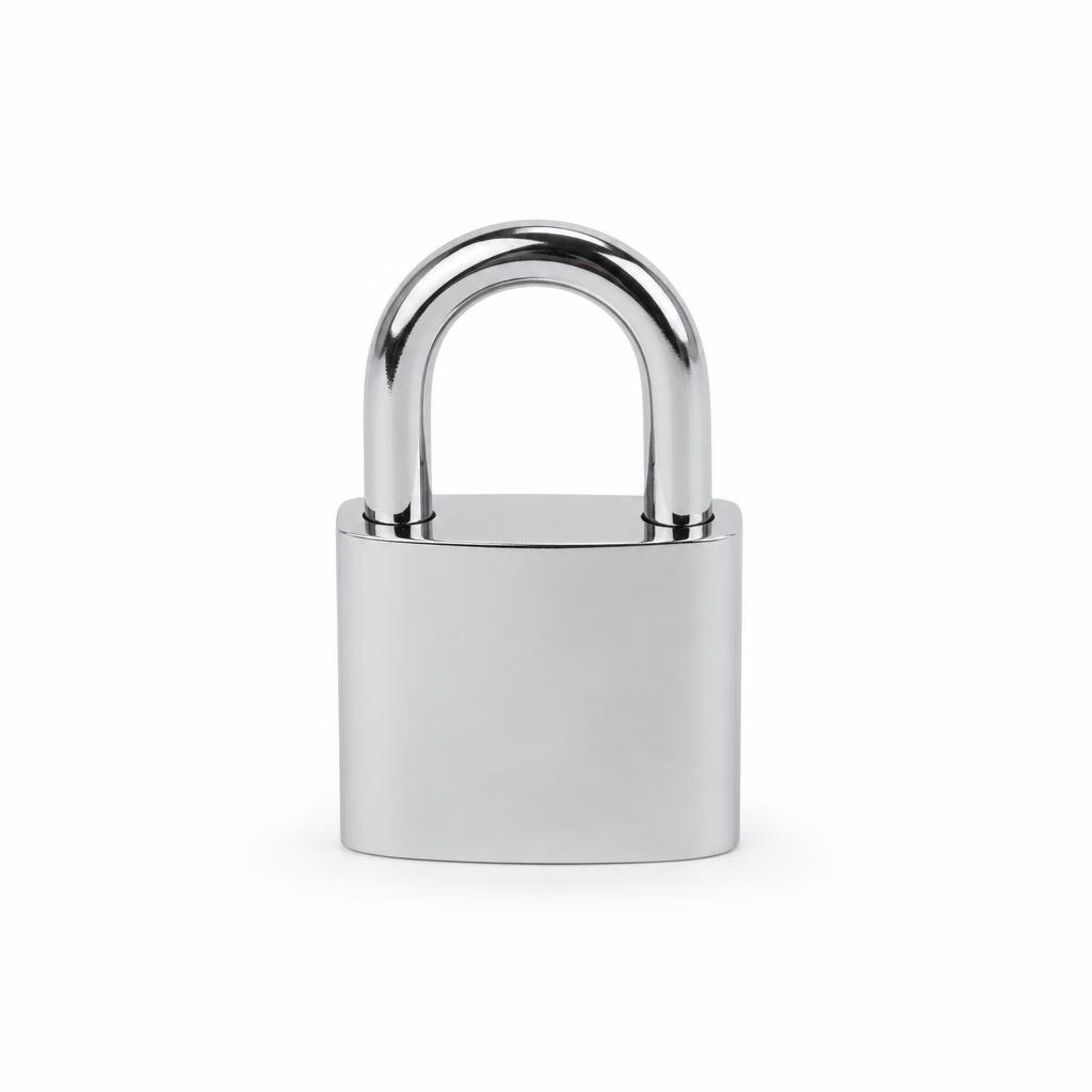 SHENLING 30MM CHROME PADLOCK