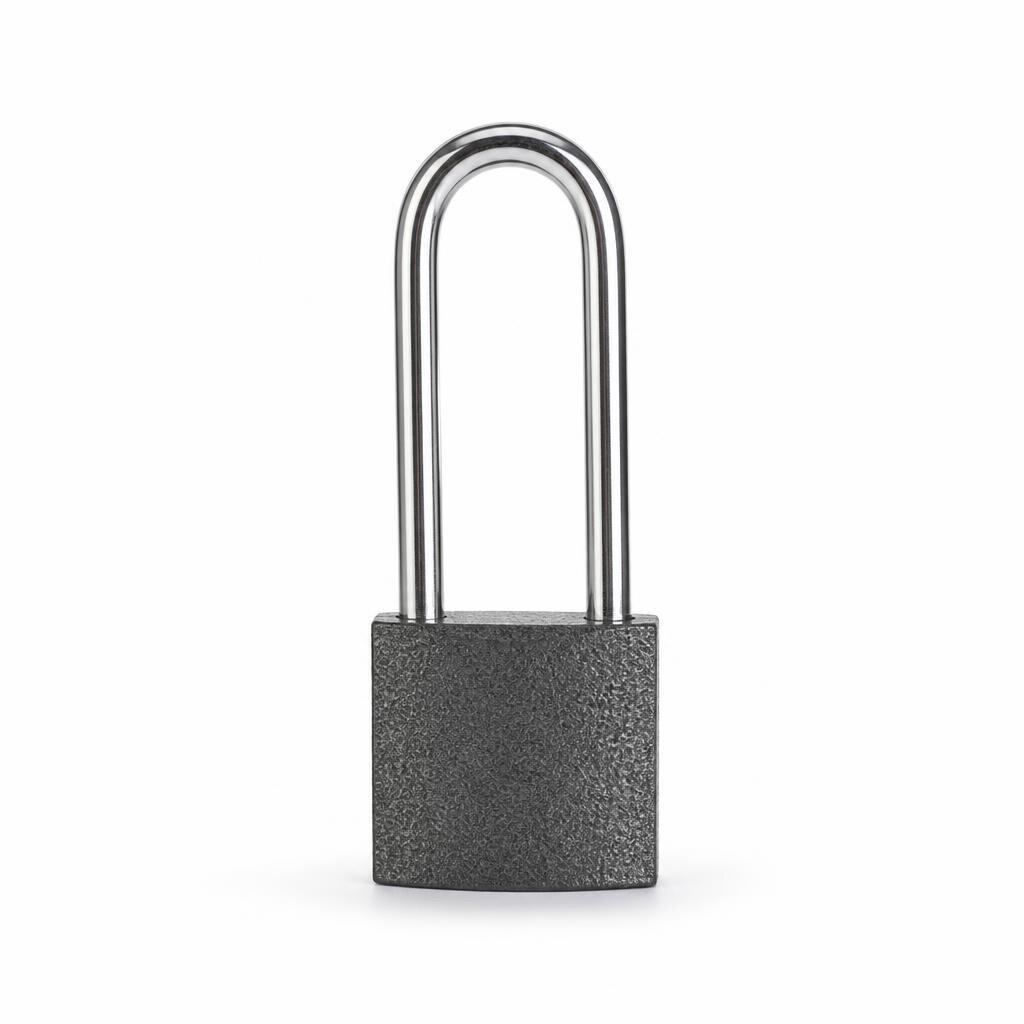 SHENLING 50MMCHROME LONG PADLOCK