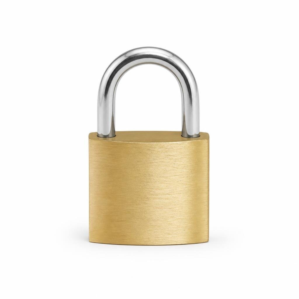 203 BRASS PADLOCK