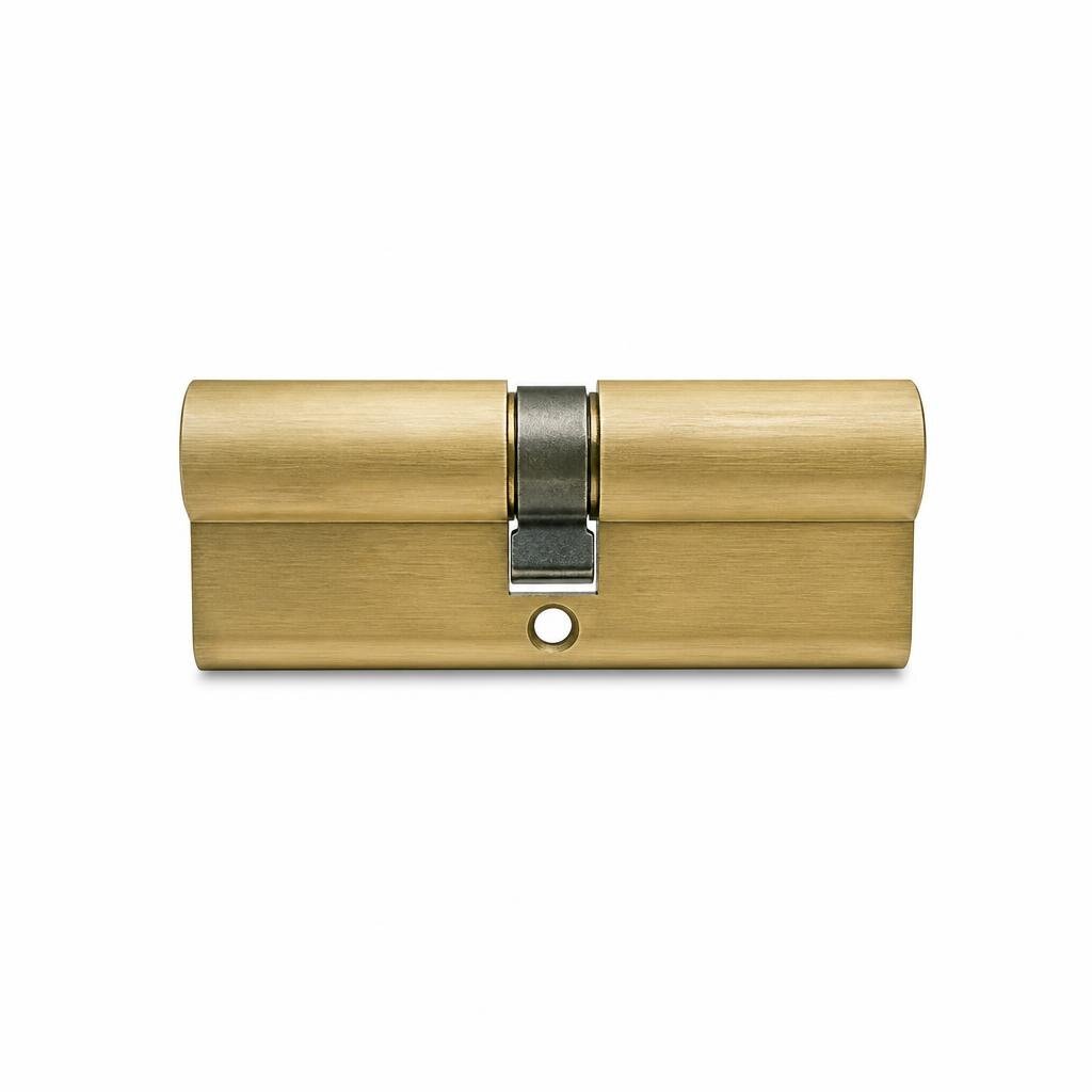 YEROY 70MM BRASS PROFILE CYLINDER-DOUBLE