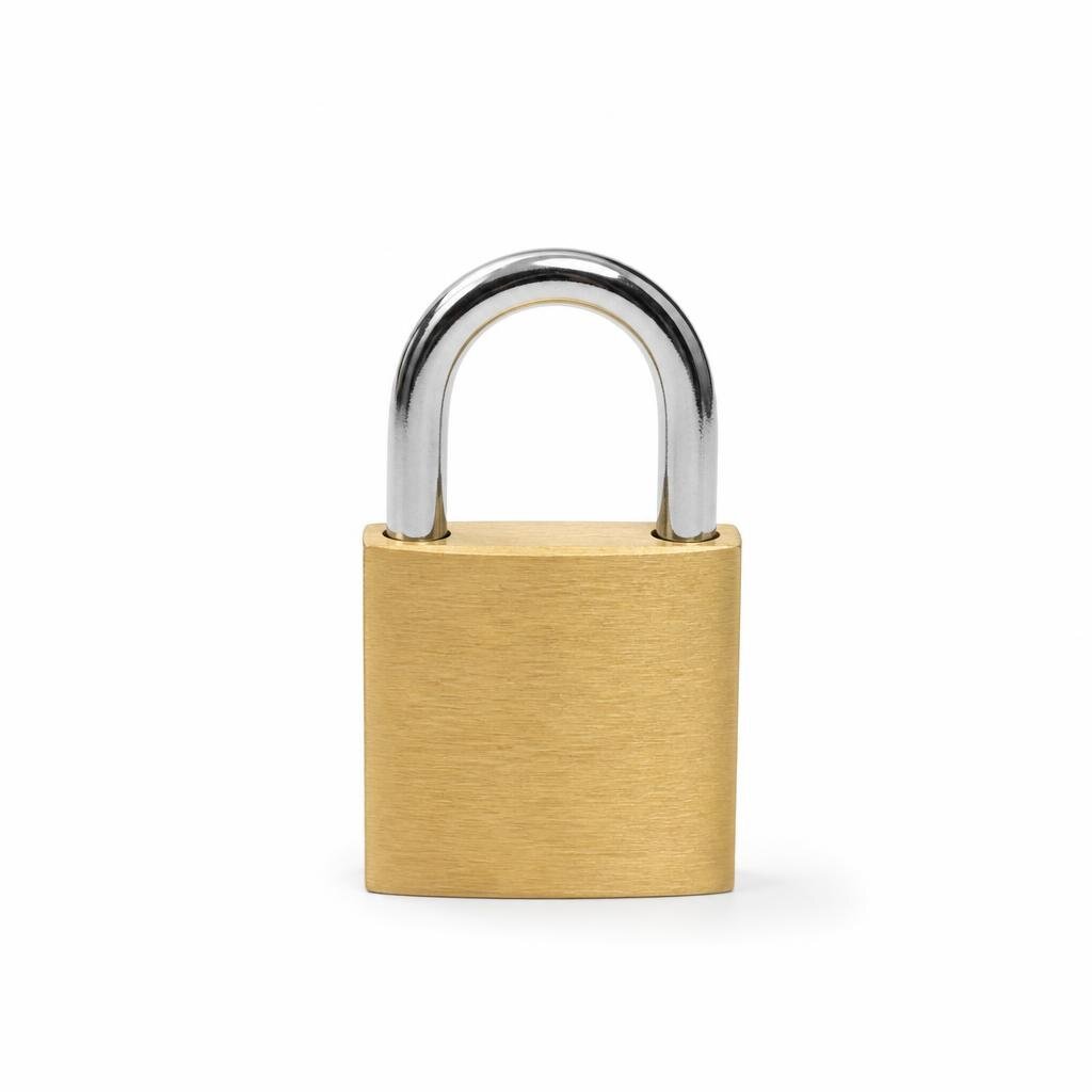 GLOBE HL401 20MM BRASS PADLOCK