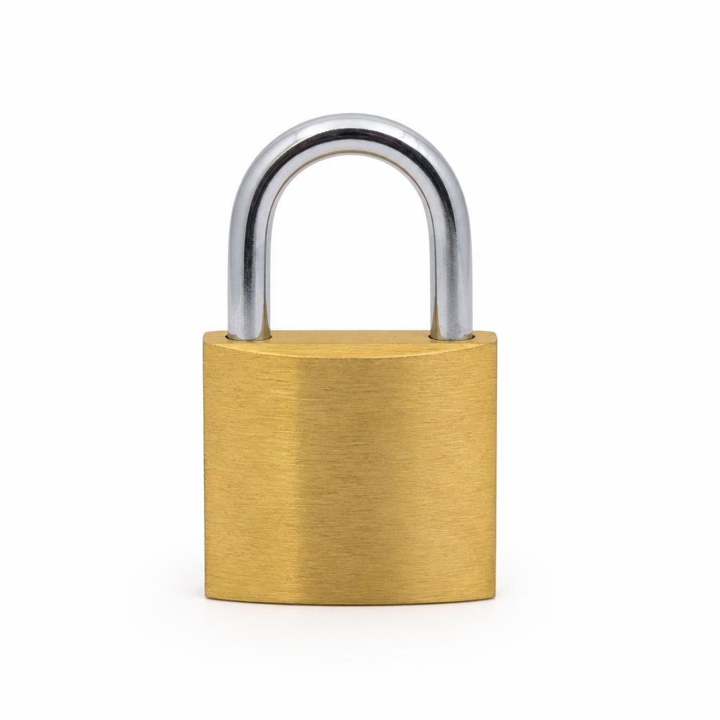 GLOBE HL404 40MM BRASS PADLOCK