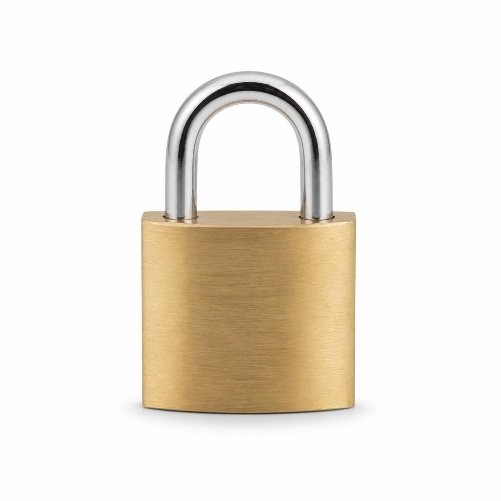 SUNMAX 264 38MM BRASS PADLOCK
