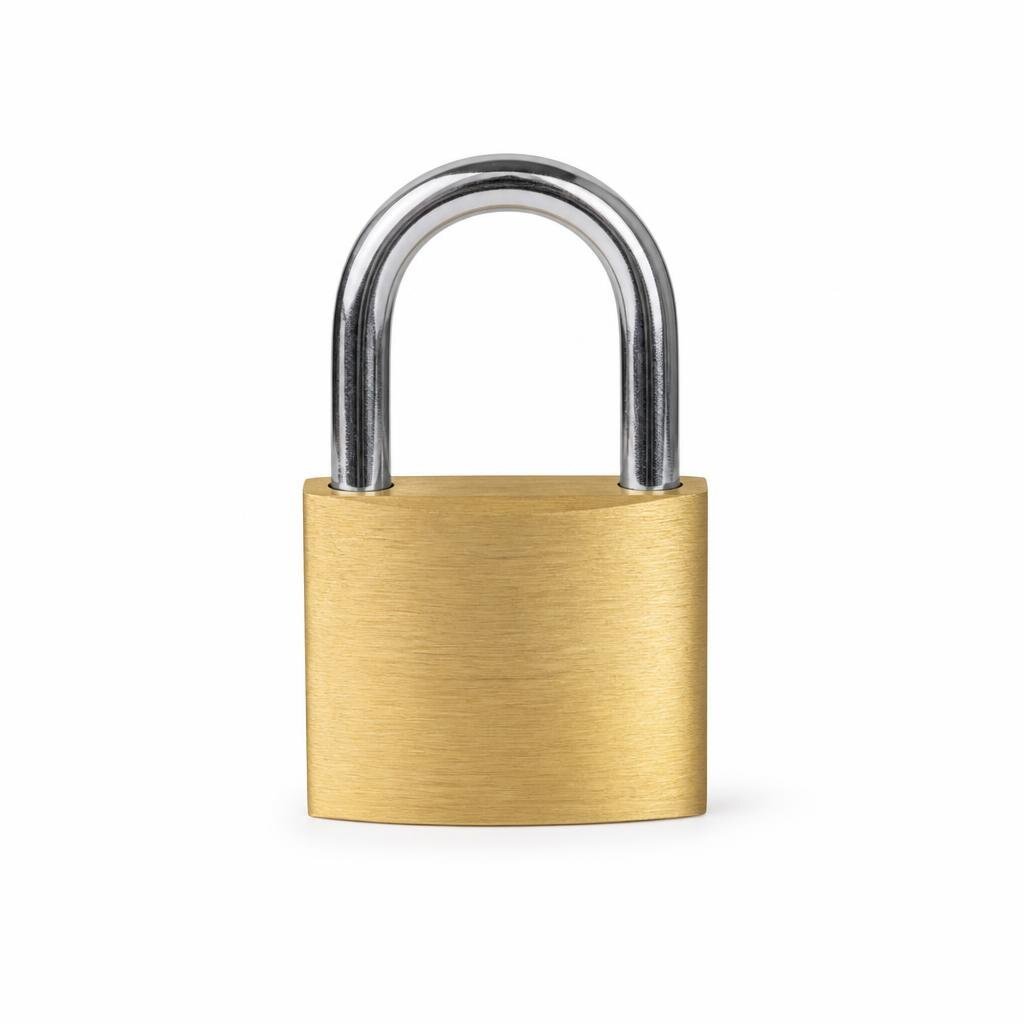 DORETTI DPL500 50MM SOLID BRASS BODY PAD  LOCK