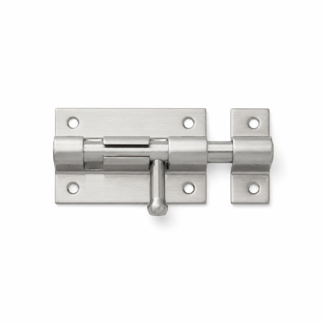M-MARKSMAN M-3116 4"SS S/STEEL DOOR LATCH