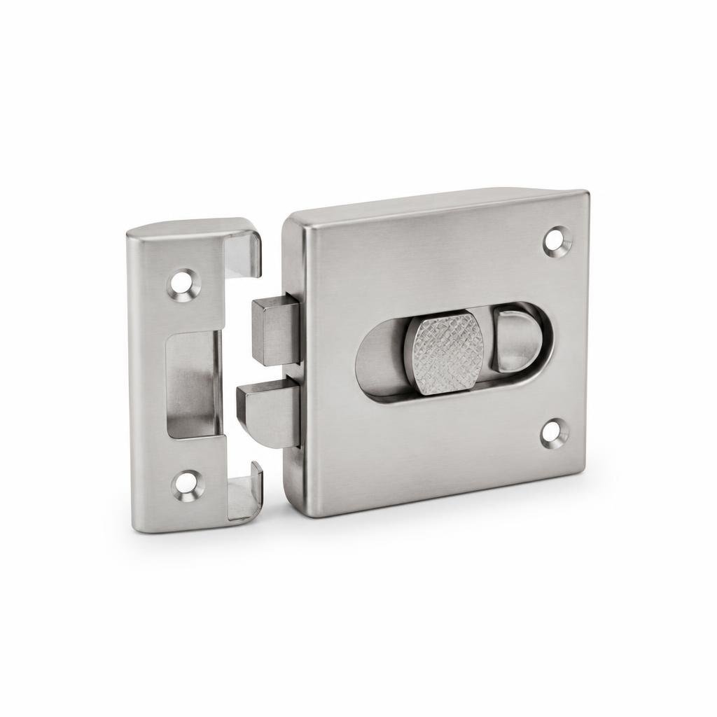 A6 32MM SS SLINDING DOOR LOCKSET